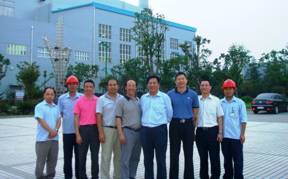 国资公司向导视察海宁项目公司