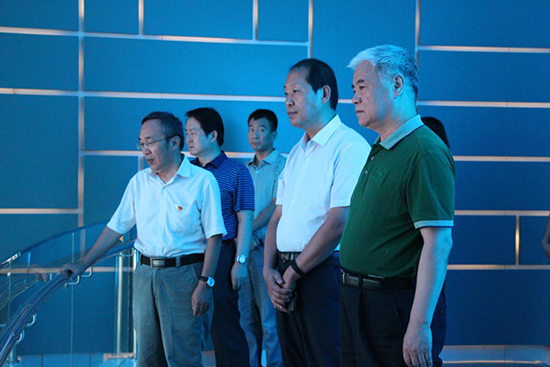 通州区人大常委会调研888集团通州项目