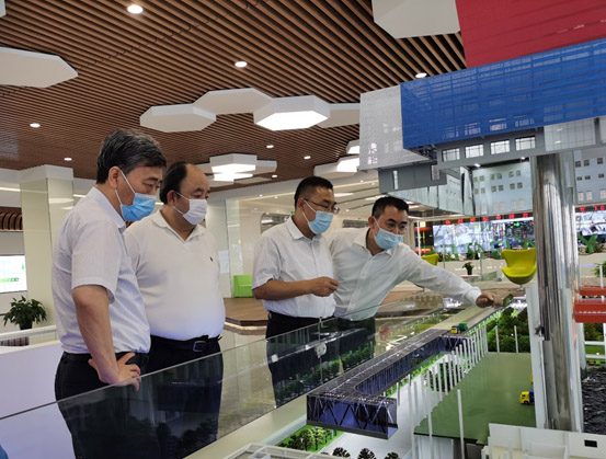 北京市副市长卢映川调研888集团通州项目