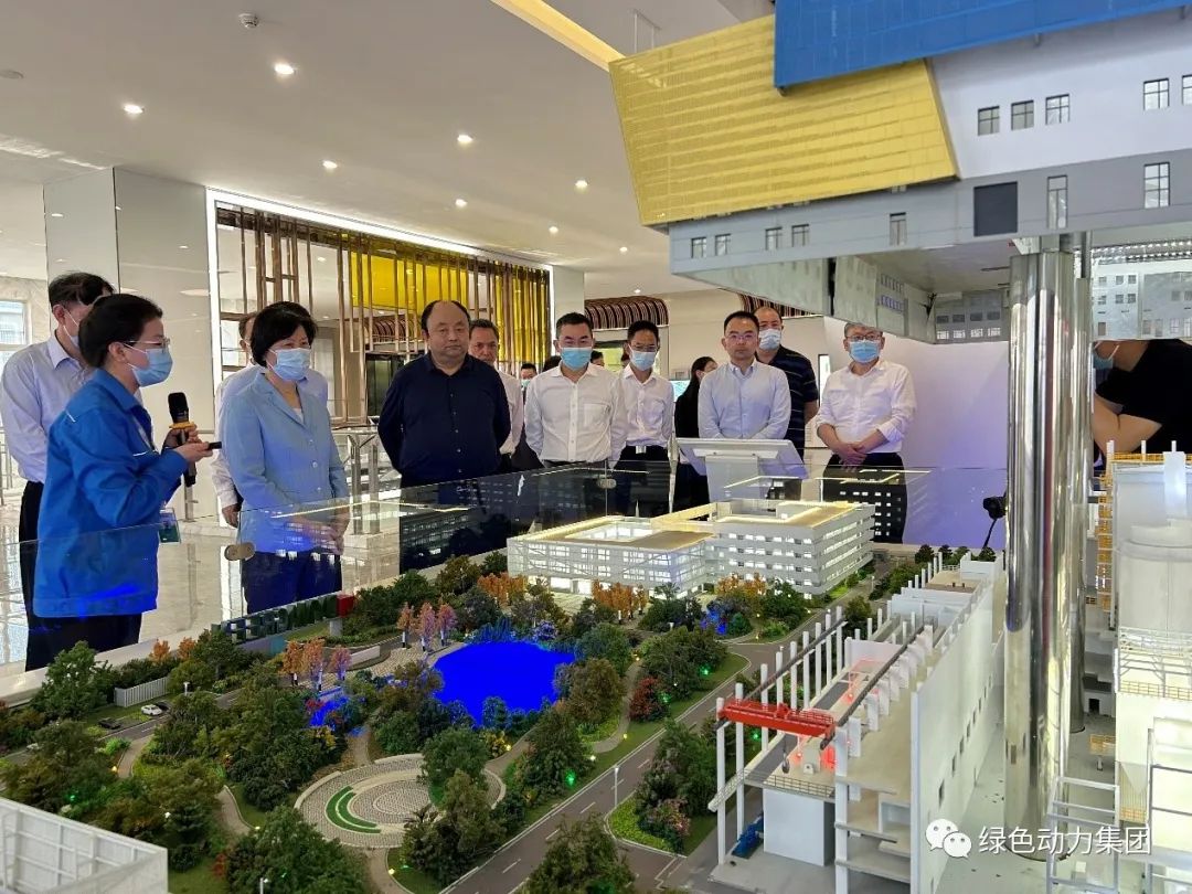 天下政协副主席沈跃跃调研888集团通州项目